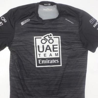 T-shirt noir UAE-TEAM EMIRATES 2024 (taille S)